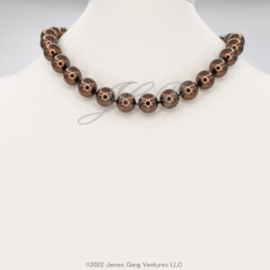 Chocolate Shell Pearl Necklace