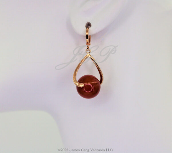 Carnelian Pendant and Earring Set - Image 4